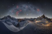 گزارش تصویری| برترین تصاویر ۲۰۲۴ از کهکشان راه‌شیری