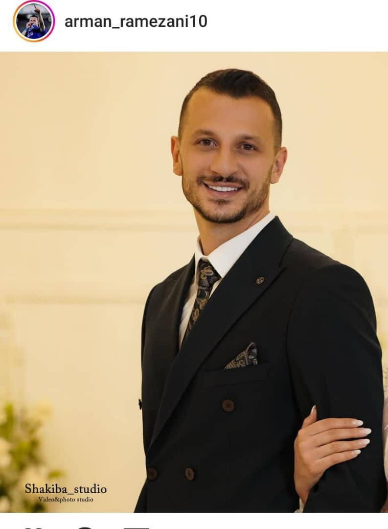 عکس | اولین تصویر از ازدواج آرمان رمضان با حضور دست عروس خانم