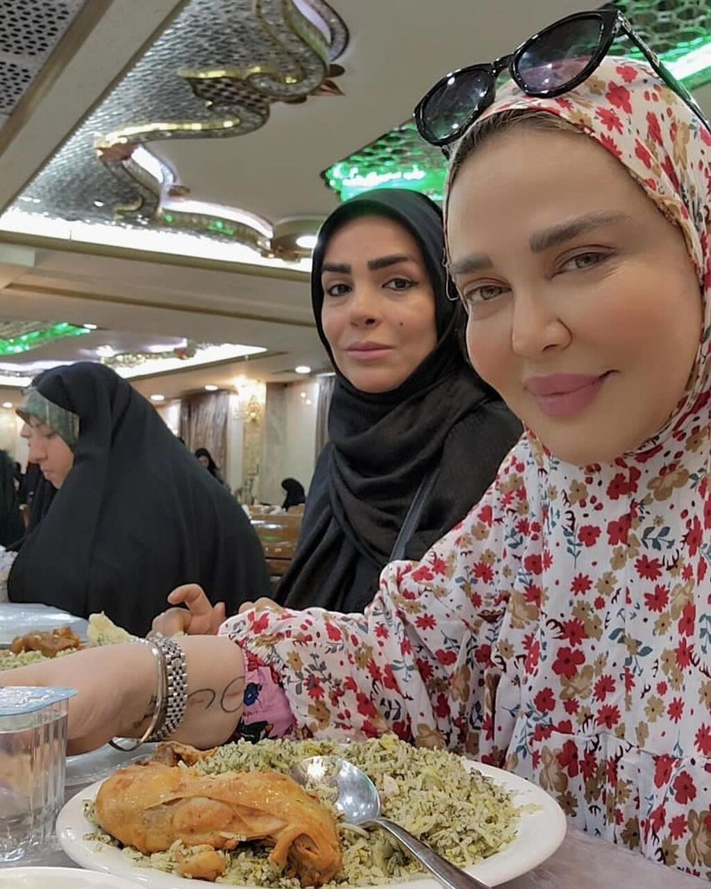 سلفیهای جدید بهاره رهنما در کربلا