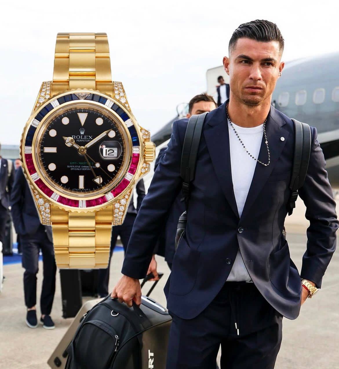 عکس| ساعت لاکچری کریستیانو رونالدو برای یورو ۲۰۲۴