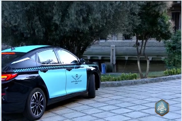 رپرتاژ صداوسیما برای خودروی حامل زاکانی؟ /پای تاکسی های برقی به اولین مناظره باز شد +عکس