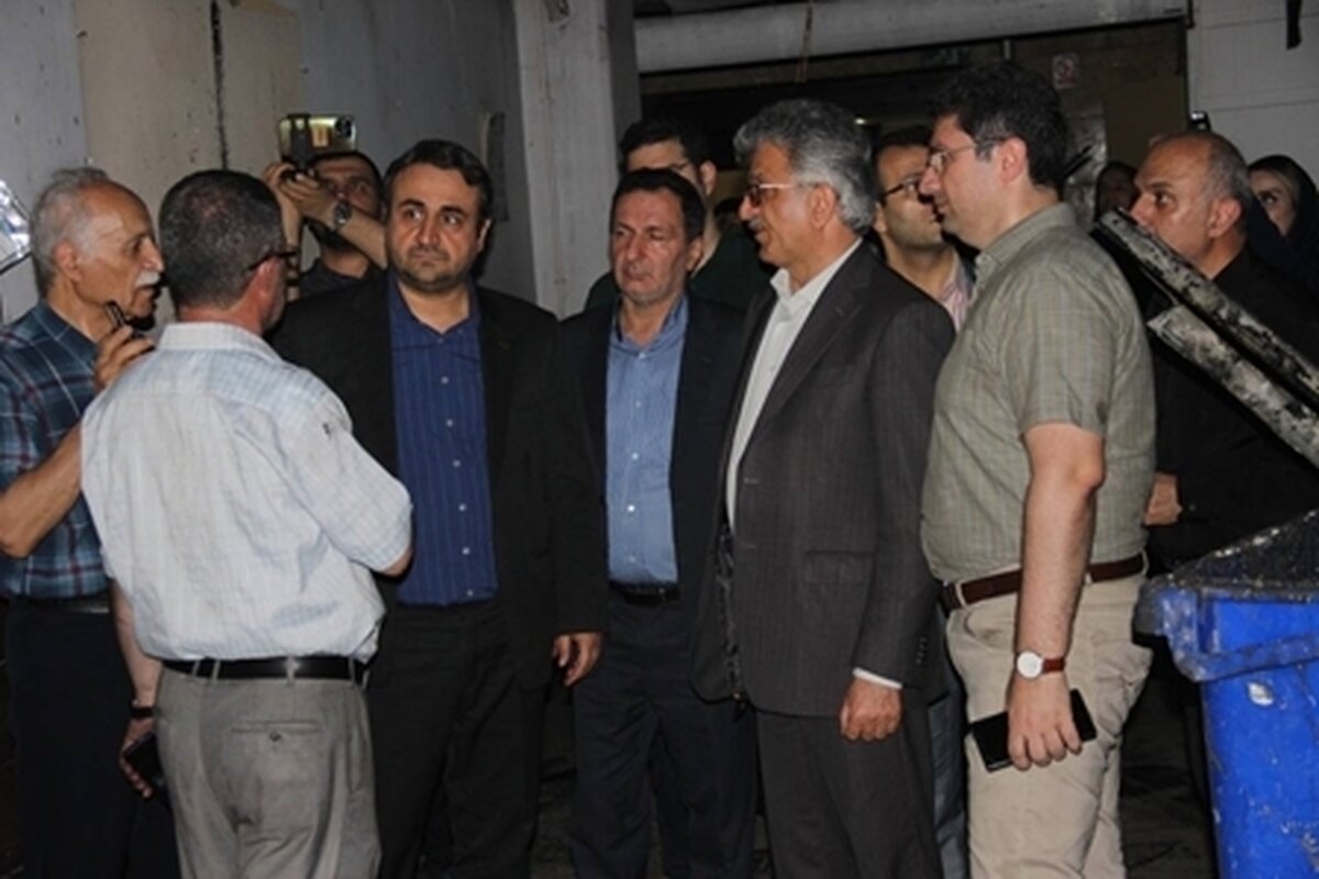 حضور معاون وزیر بهداشت در بیمارستان سانحهدیده قائم رشت