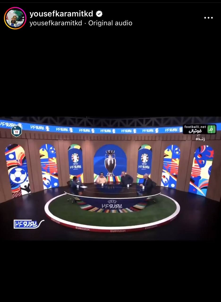 عکس | حمله قهرمان ایرانی به خداداد عزیزی؛ حیثیت ورزش چوب حراج خورده است! 2