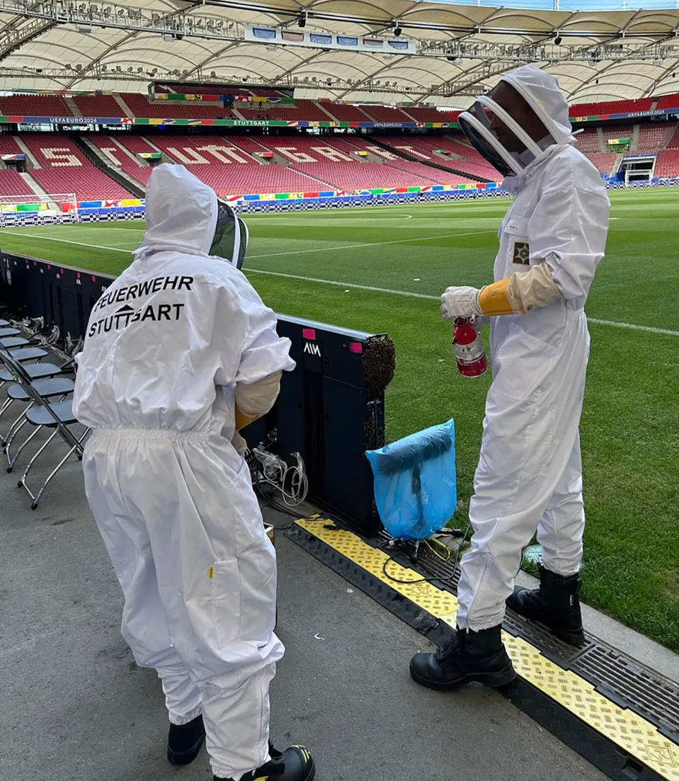 عکس| بمب در استادیوم یورو 2024!