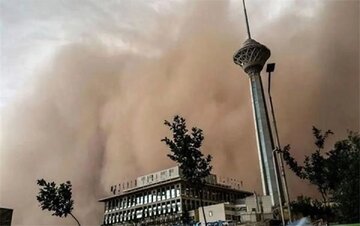 هشدار فوری؛ طوفان شدید در راه تهران