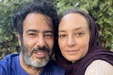 عکس | طبیعت گردی نیما فلاح و سحر ولدبیگی با دوچرخه