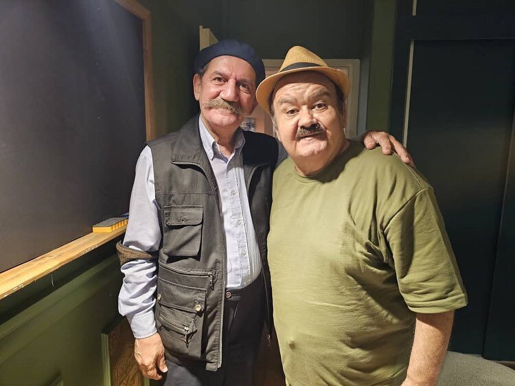 اکبر عبدی، حمید جبلی و محمود کلاری در یک قاب/ عکس