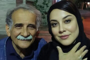 تصاویر | دیدار آشا محرابی و پدر بازیگرش بعد از مدت‌ها