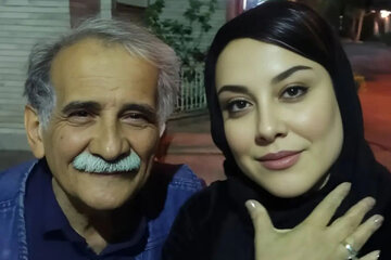تصاویر | دیدار آشا محرابی و پدر بازیگرش بعد از مدت‌ها