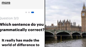 بیش از۵۰ درصد بریتانیایی‌ها نتوانستند این سوال ساده گرامر انگلیسی را پاسخ دهند