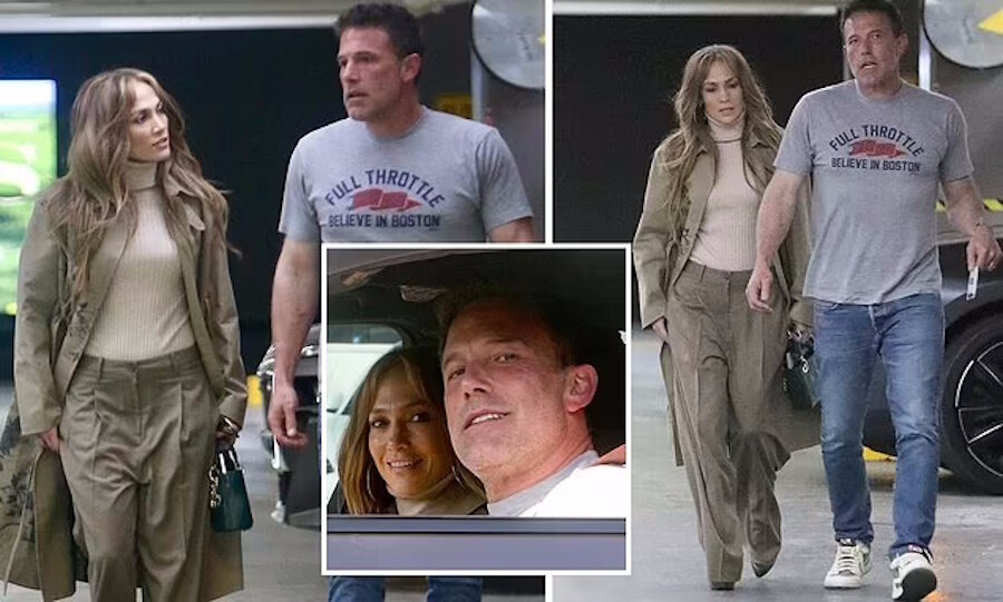 آخرین تصاویر از جنیفرلوپز کنار بنافلک/ عکس