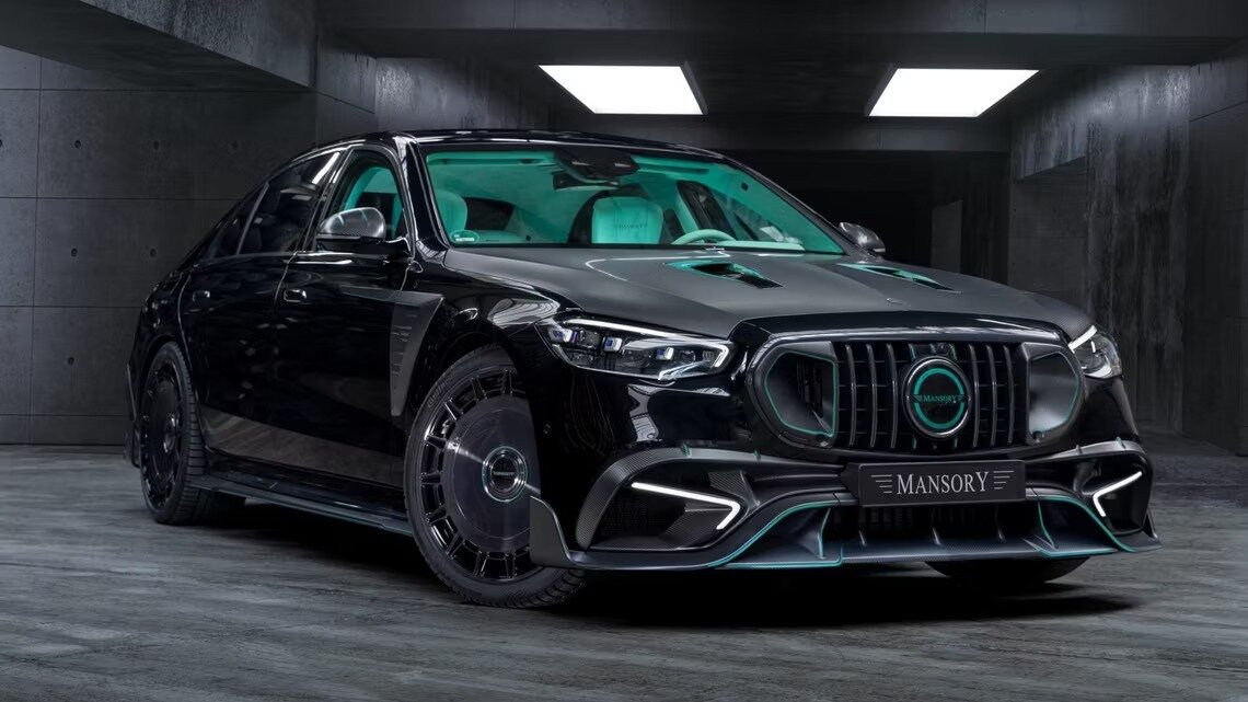 ببینید سلیقه ایرانی با مرسدس بنز چه میکند / عکس