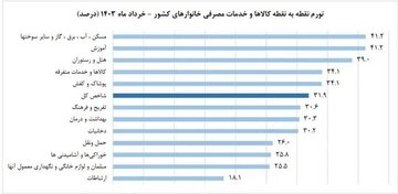 رونمایی از نرخ تورم خرداد1403/ بالاترین تورم متعلق به این کالاست 2