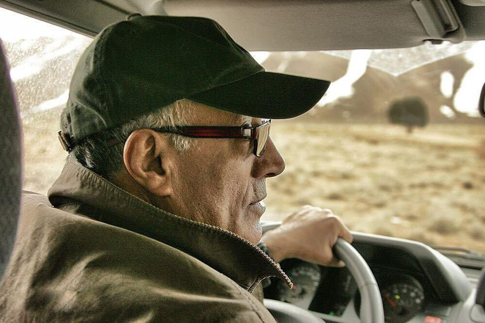 تصاویر دیده نشده از عباس کیارستمی