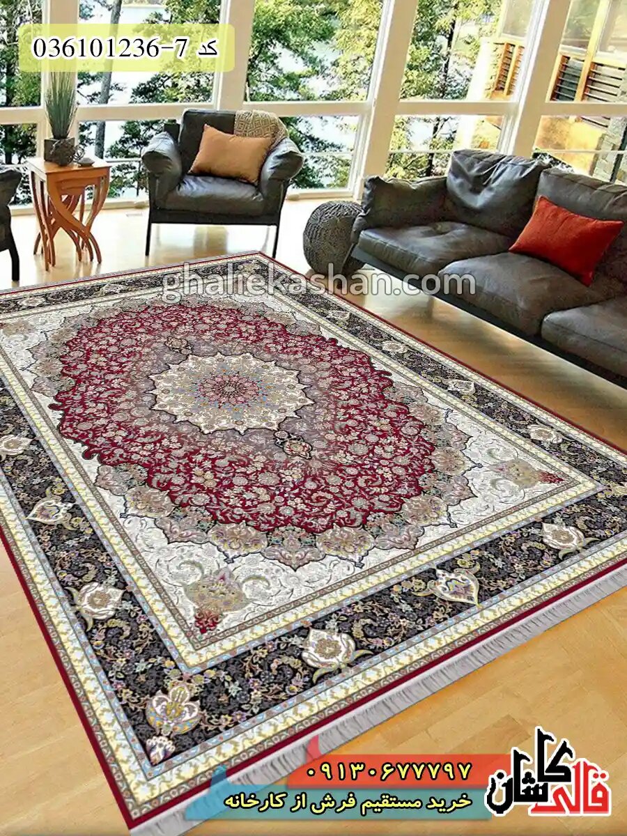 آشنایی با طرح فرش های قرمز جدید و شیک در فرش ماشینی