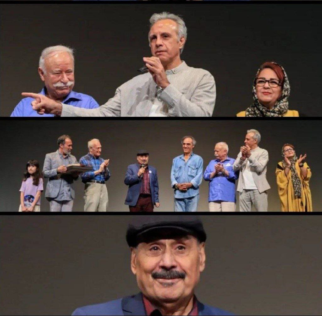 قابی از عمو فیتیلهای و مجید قناد که بوی آشتی میدهد/ عکس