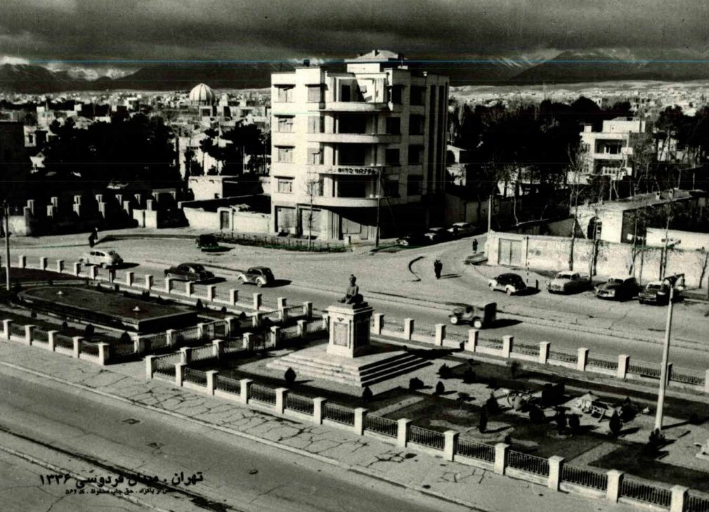 تهران قدیم| تقاطع فاطمی-کارگر ۵۰ سال پیش/ عکس