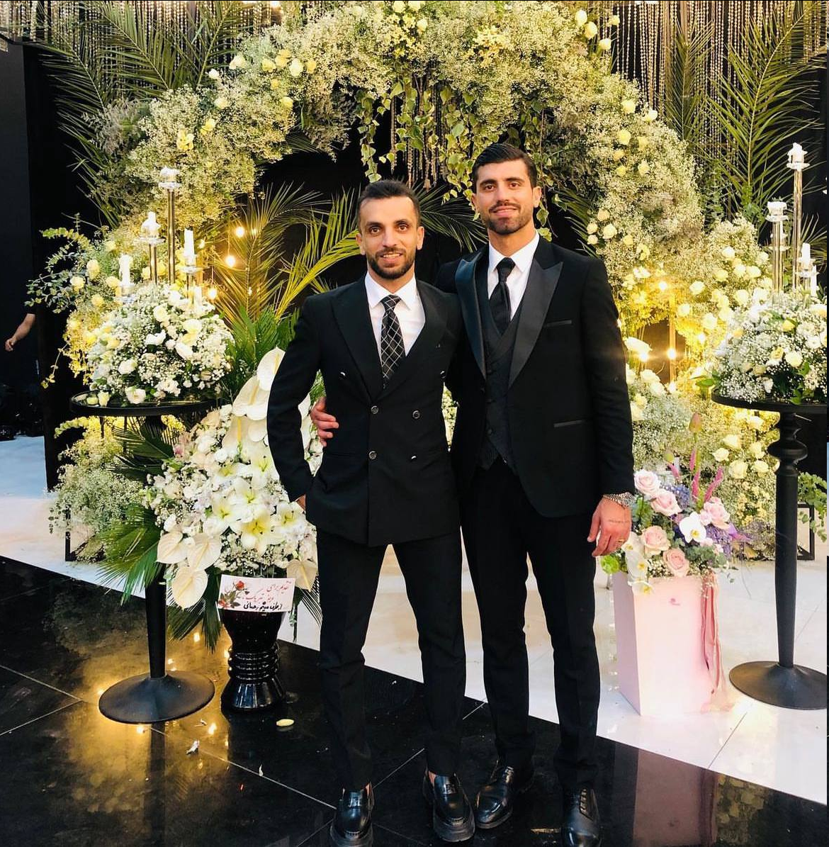 عکس| ستارهها در عروسی لاکچری استقلالی سابق