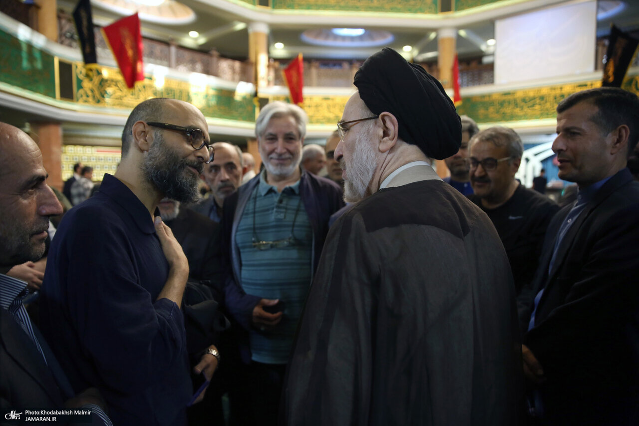 تصاویر جدید از سیدمحمد خاتمی یک روز قبل از انتخابات ۸ تیر