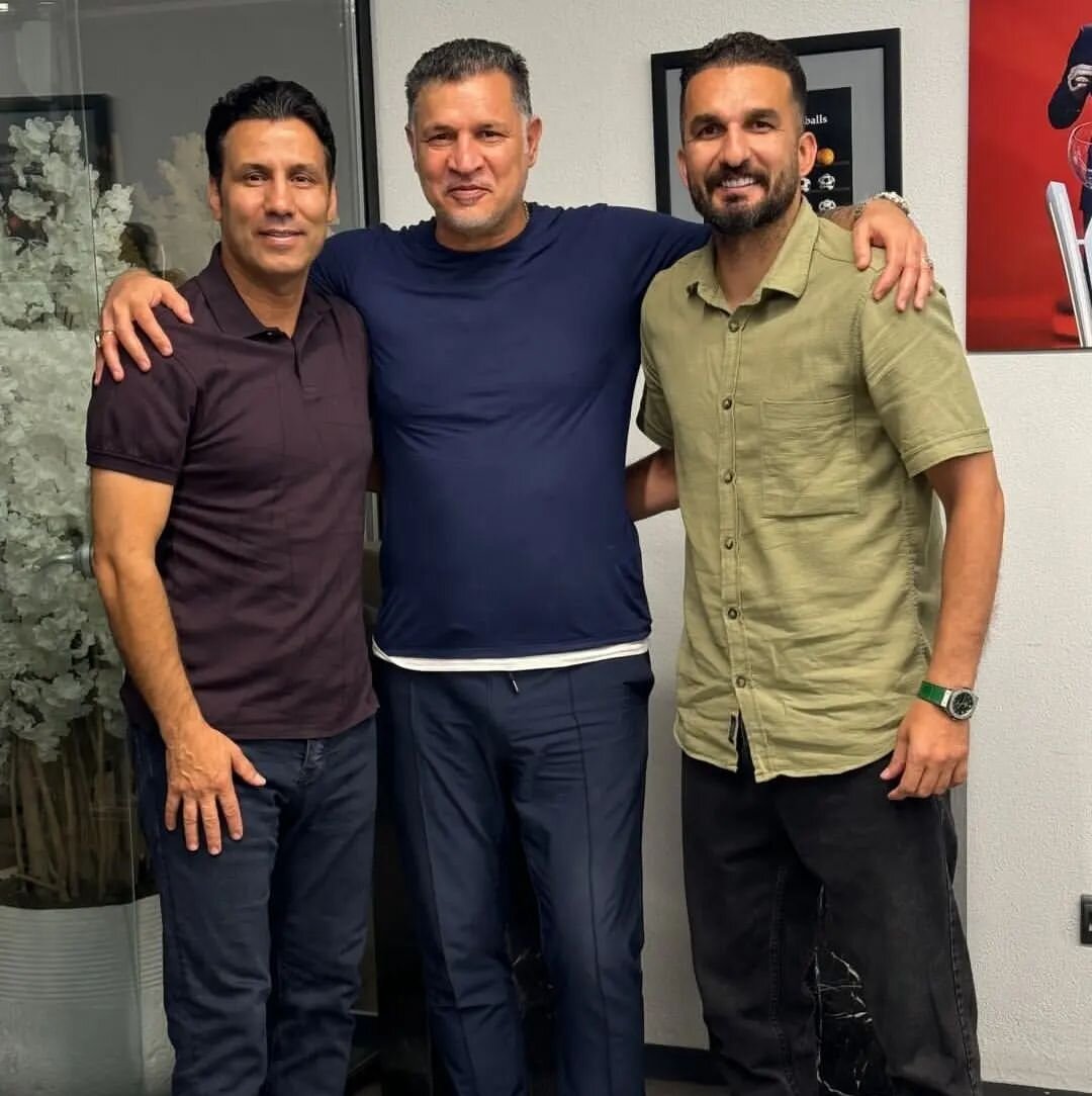 عکس | ۲ پرسپولیسی مهمان علی دایی شدند