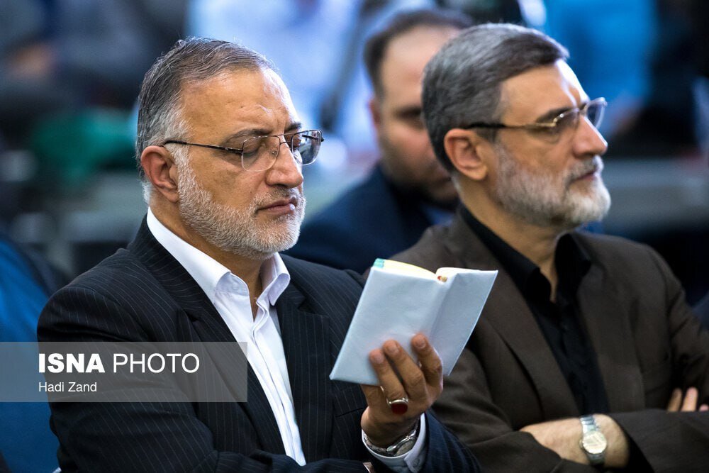 عکس | اولین قاب زاکانی و قاضیزاده هاشمی کنار هم بعد از انصراف از انتخابات ریاست جمهوری