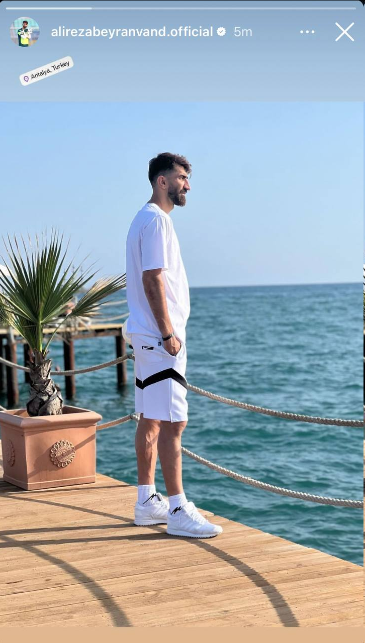 عکس جدید از بیرانوند که پرسپولیسیها را حرص داد