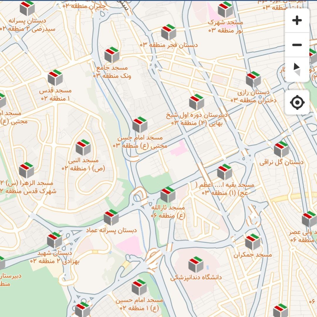 چگونه نزدیکترین صندوق رأی را پیدا کنیم؟ /فهرست و نشانی شعب اخذ رأی در سراسر کشور