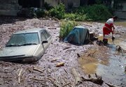 امدادرسانی به بیش از ۱۴۰۰ نفر گرفتار در سیلاب روز گذشته