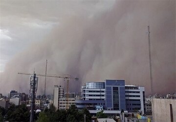 خطر طوفان در تهران جدی است خطر طوفان در تهران جدی است