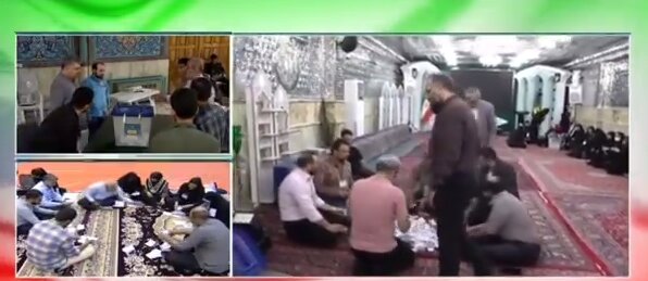 اولین تصاویر از شمارش آراء انتخابات ریاست جمهوری /صندوق ها فک پلمب شد