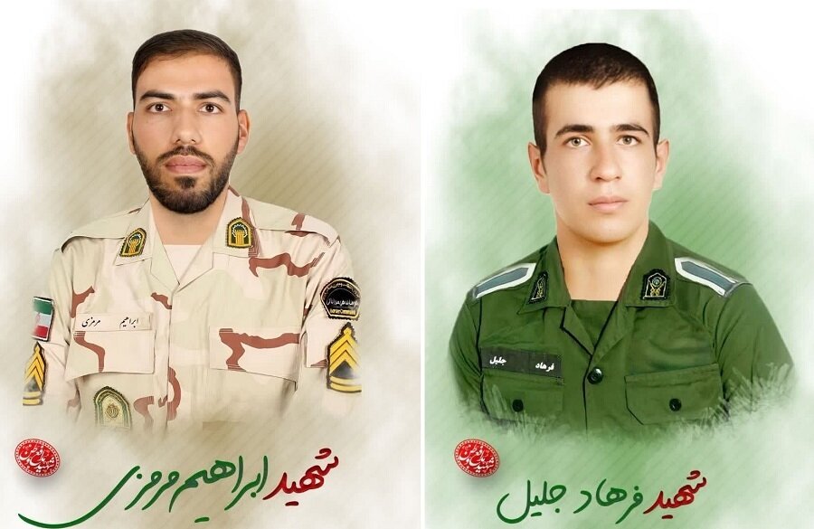 عکس دو سرباز جوان که دیشب پس از رای‌گیری شهید شدند