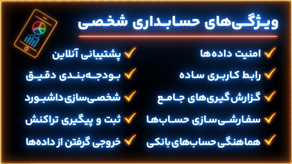 ده ویژگی برتر نرم افزارهای حسابداری شخصی