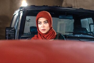 بازیگر زن «دودکش» در اکران یک فیلم