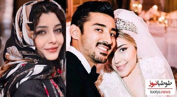 تصاویر | کیک عروسی و دسرهای لوکس جشن عروسی خواهر ساره بیات و رضا قوچان‌نژاد