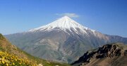 تصویر عجیب از قله دماوند که توسط مردم شکار شد/ عکس