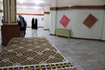 نمایشگاه آثار چاپ دستی در نگارخانه شهید شهرانی شهرکرد گشایش یافت