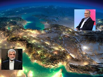 سبقت پزشکیان از جلیلی پس از پایان مناظرهها / آخرین نتایج نظرسنجیها در فضای مجازی + نمودار سبقت پزشکیان از جلیلی پس از پایان مناظرهها / آخرین نتایج نظرسنجیها در فضای مجازی + نمودار