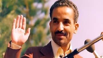 عکس | تصویری از مذاکرات رجایی در دفتر کارش با یک هیات خارجی