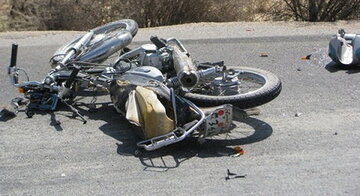 واژگونی مرگبار موتورسیکلت در بزرگراه امام علی (ع)