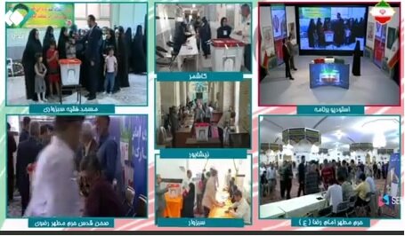 بی توجهی سیدمحمد خاتمی به خبرنگار صداوسیما سوژه شد / حضور همزمان 9 خواهر پای صندوق رأی / هم عروس و دامادها آمدند هم پیرمرد 115 ساله + عکس 6