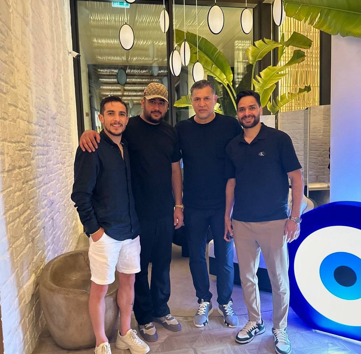 عکس | دو ستاره سابق پرسپولیس کنار علی دایی