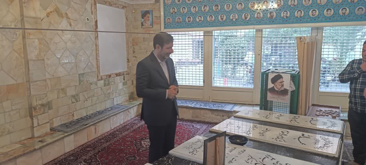 حضور سخنگوی شورای نگهبان در مسجد فائق+ عکس