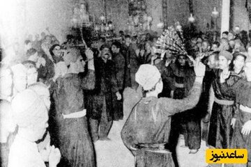 تهران قدیم| عزاداری زنان دوره قاجار در تکیه کامرانیه/ عکس تهران قدیم| عزاداری زنان دوره قاجار در تکیه کامرانیه/ عکس