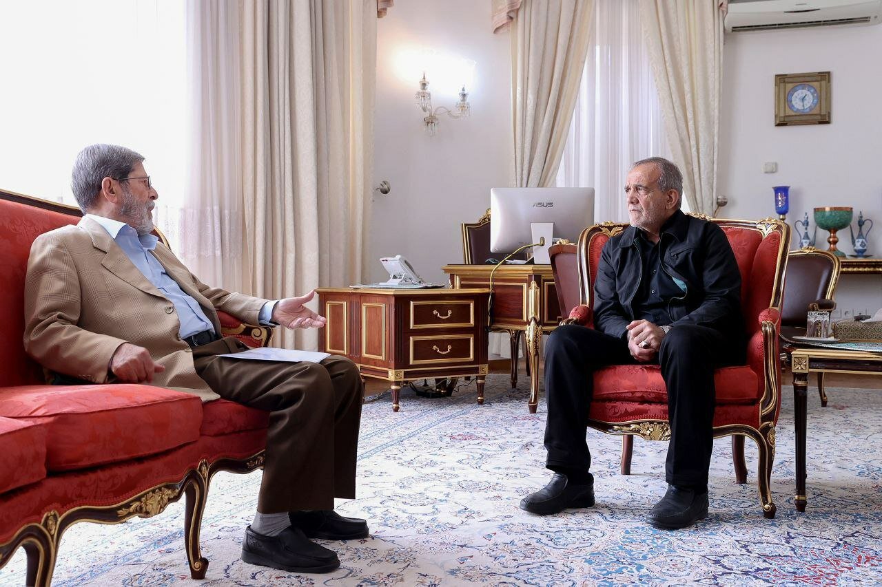 دیدار علیرضا مرندی با رئیس جمهور منتخب +عکس