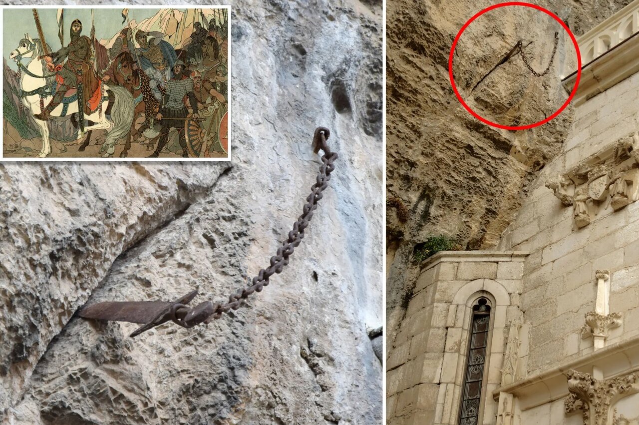 شمشیر ۱۳۰۰ ساله ناپدید شد/ عکس
