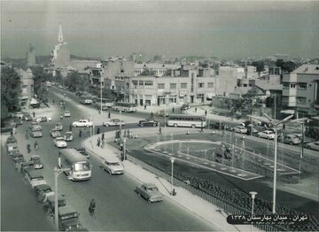 تهران قدیم | عکس 78 سال قبل از ساختمان دادگستری تهران