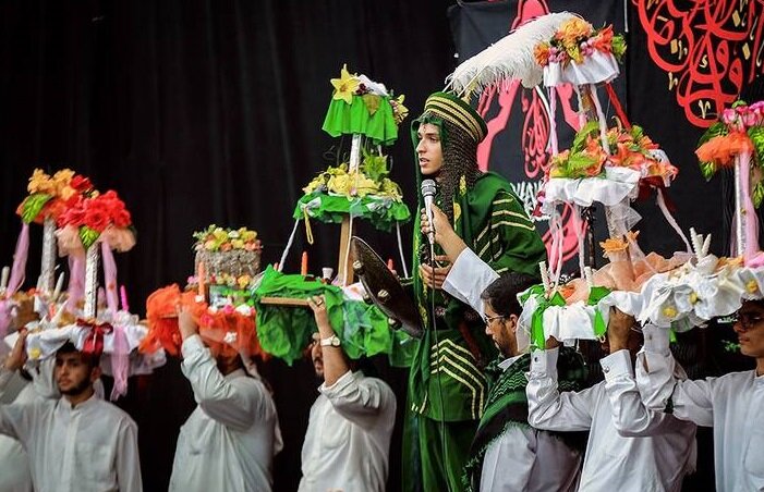 تصاویر | مجالسی شبیه عروسی در شب هشتم محرم در شهرهای عرب نشین خوزستان