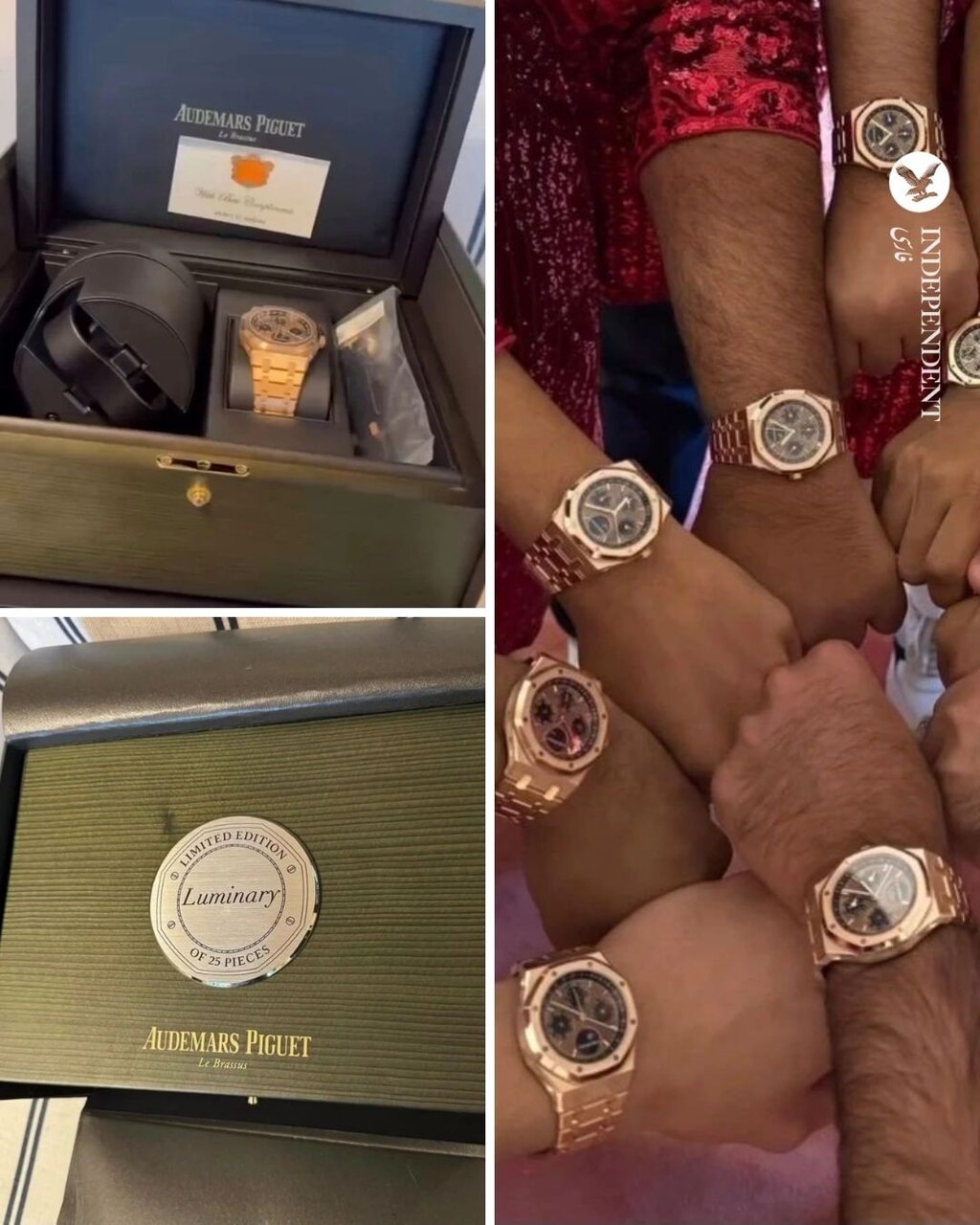 عکس | هدیه فوقلاکچری معروفترین داماد جهان به ساقدوشهایش