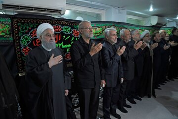 برگزاری آخرین روز مراسم عزاداری حضرت عبدالله الحسین(ع) در دفتر روحانی