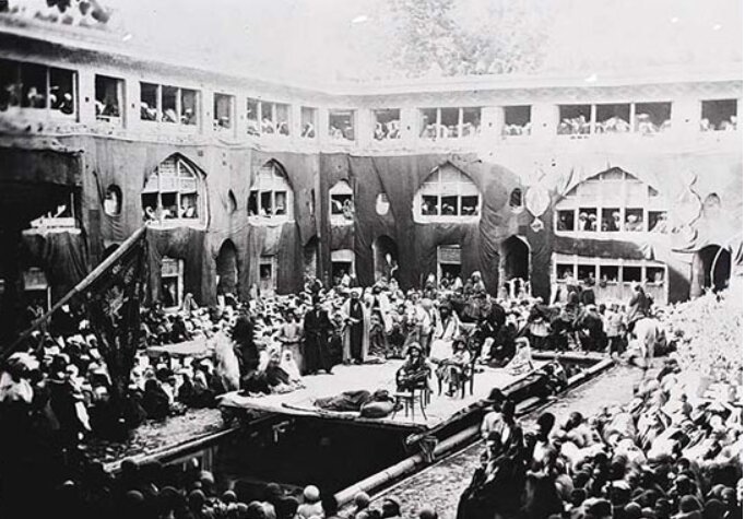 تهران قدیم | تصاویر جالب از عزاداری محرم در دوره قاجار/ عکس